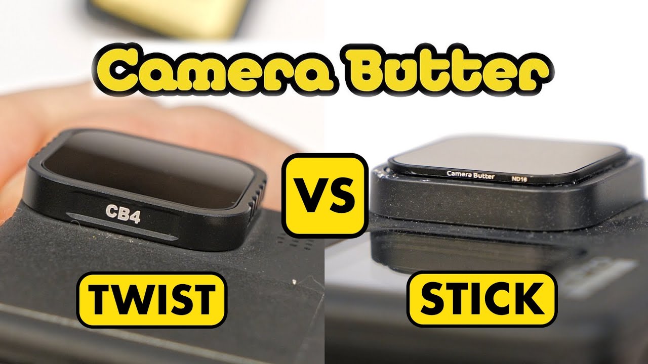 🤔 Which to Buy? Stick-On VS Twist-On Camera Butter ND filter (NEW Black Diamond) + GIVEAWAY