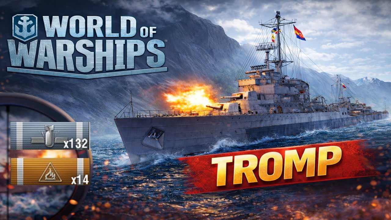 World Of Warships Tromp...