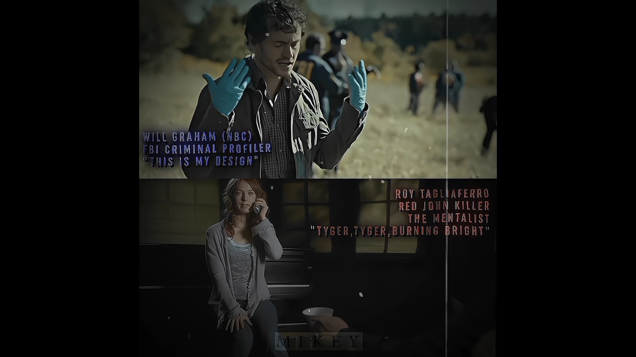 Red John VS Will Graham / The Mentalist and NBC Hannibal