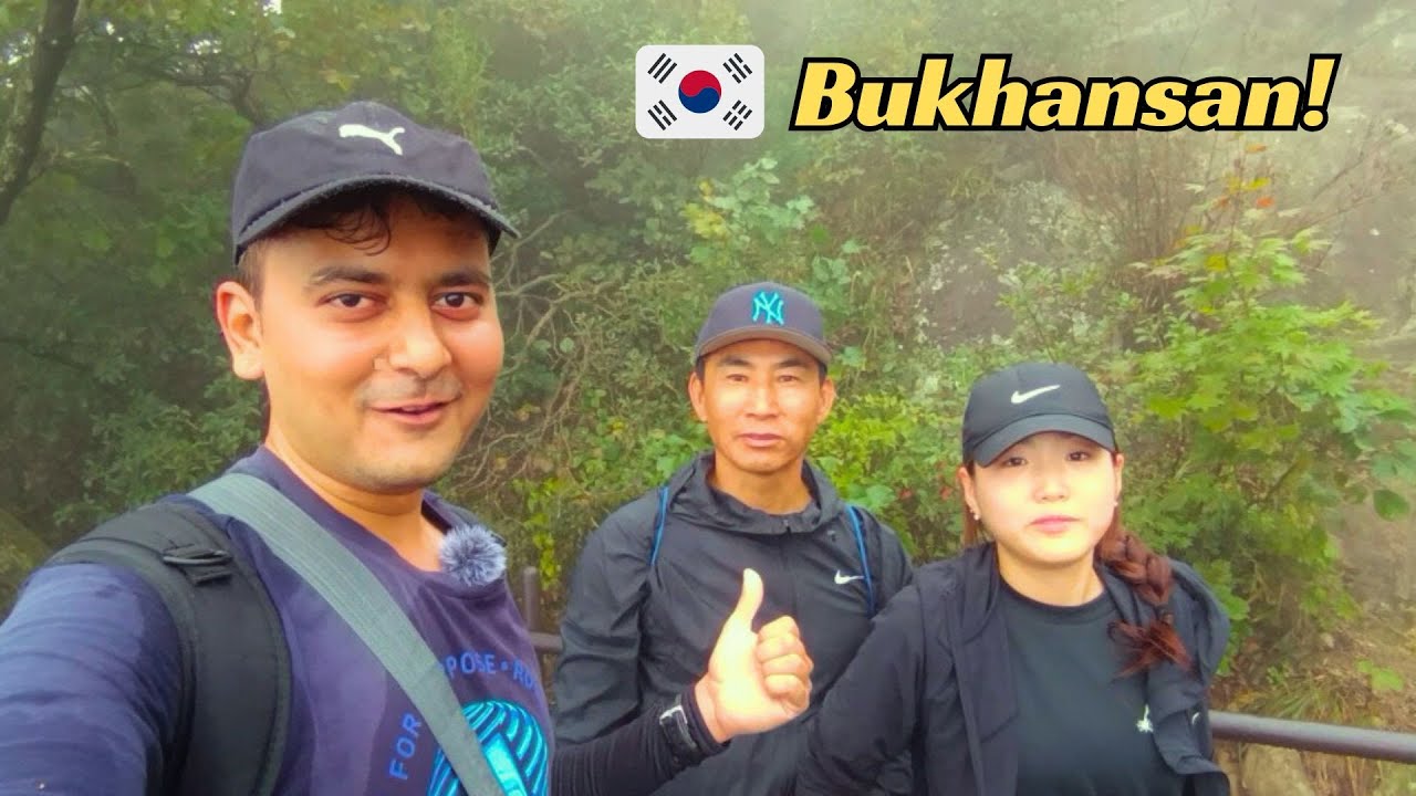 Hiking to the top of Seoul in Rainy Season! Welcome to Bukhansan National Park, South Korea 🇰🇷