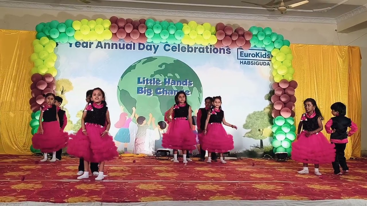 Abhigna school annual day performance 2025-2026 -ukg eurokids