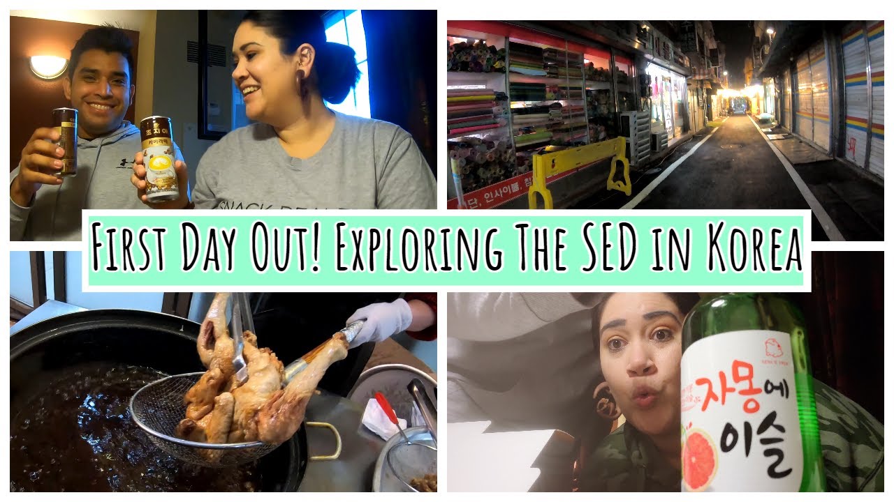 Exploring the SED|South Korea|OSAN AB|First day out of Quarantine|Nov. 20/21-2020