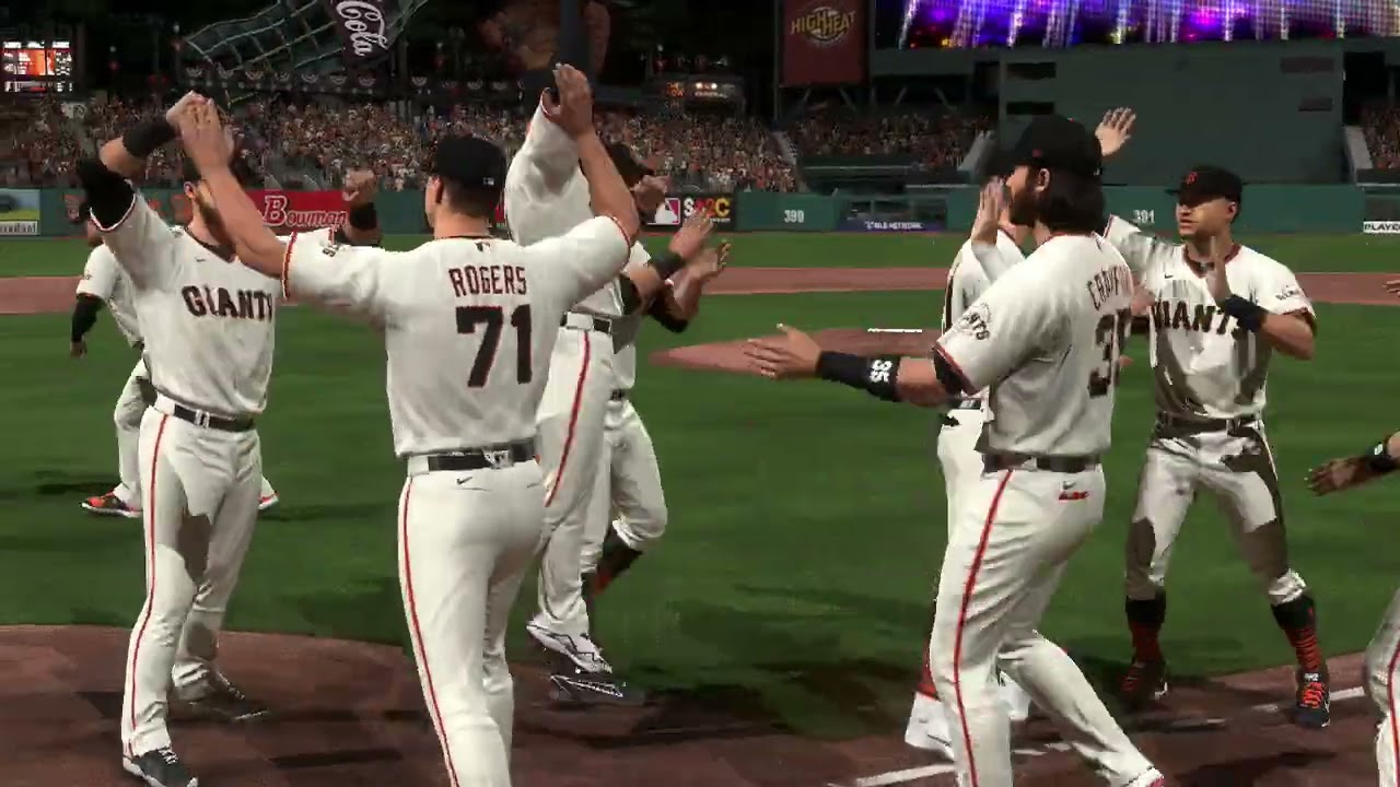 MLB The Show 22 - San Francisco Giants World Series Celebration