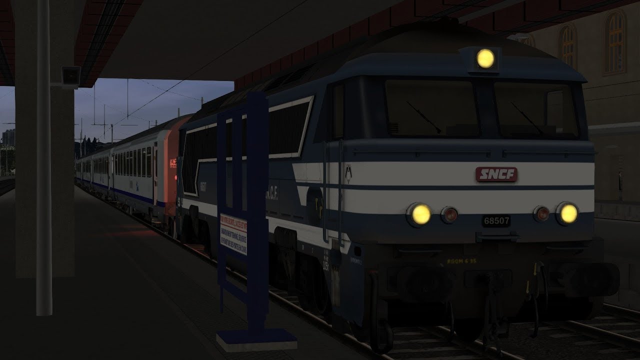 Train Simulator 2018 Martigues-Marseille A1A A1A 68500 + TER