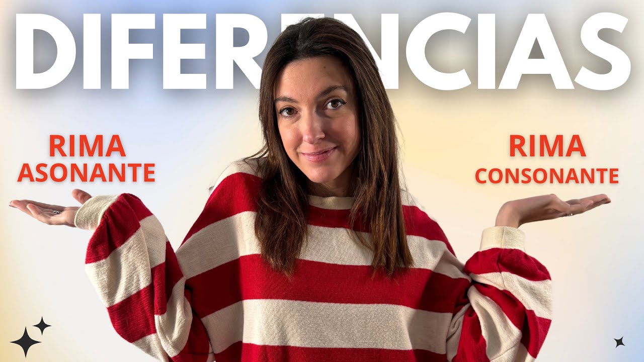 RIMA ASONANTE Y RIMA CONSONANTE explicado MUY FÁCIL [Refuerzo Escolar]