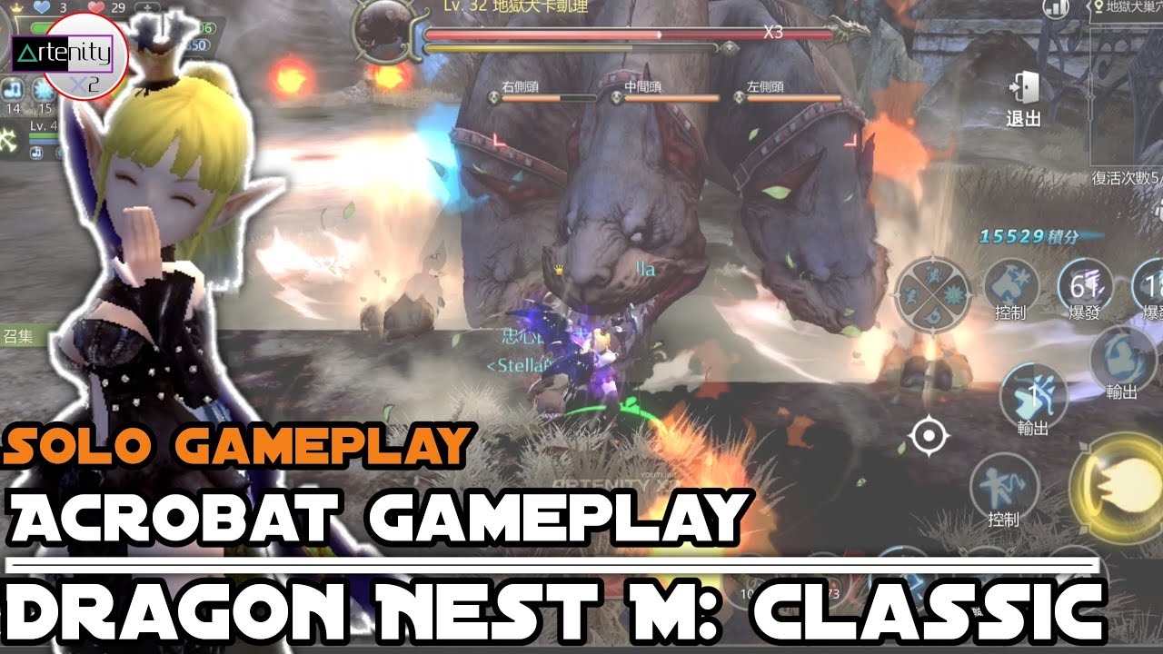 Dragon Nest Mobile Classic: Full Gameplay Acrobat [MMORPG Mobile on Android/iOS]
