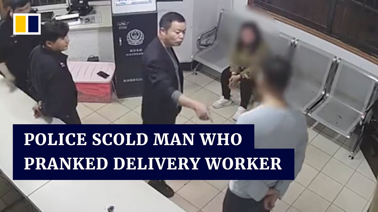 ‘She only makes US$0.43 per order’: Police chide man who pranked delivery worker