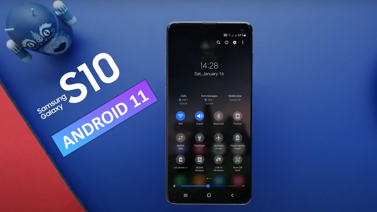 Samsung Galaxy S10 - Android 11 First Look (2021 update)
