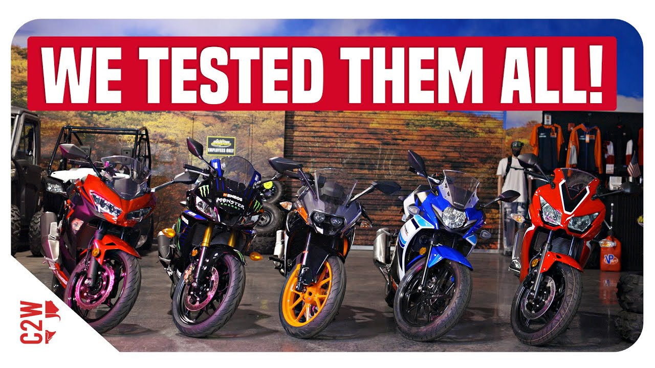 Спортбайк с низким CC: какой лучше? — R3 против Ninja 400 против RC 390 против CBR 300R против GS...