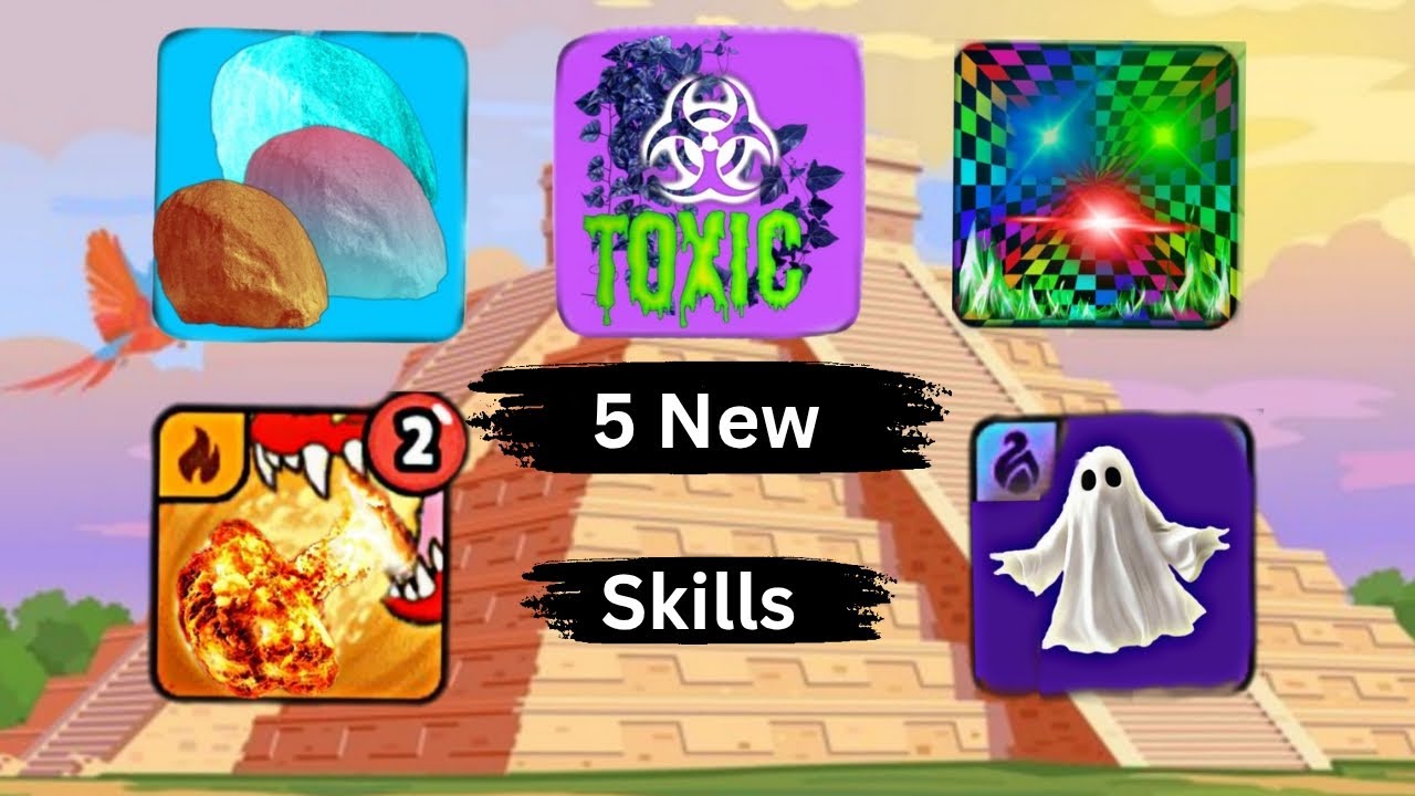 5 New skills in Dynamons world || i made it || GUARDIAN KING 5 New skills||