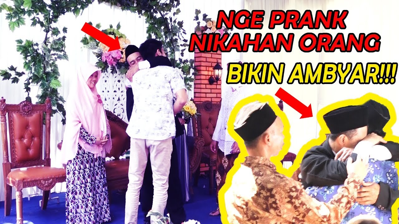 🔴Ambyar !!! Prank di nikahan orang !!!