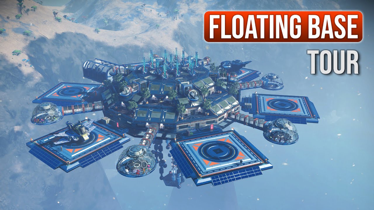 Whitehaven, a Floating Base - No Man's Sky