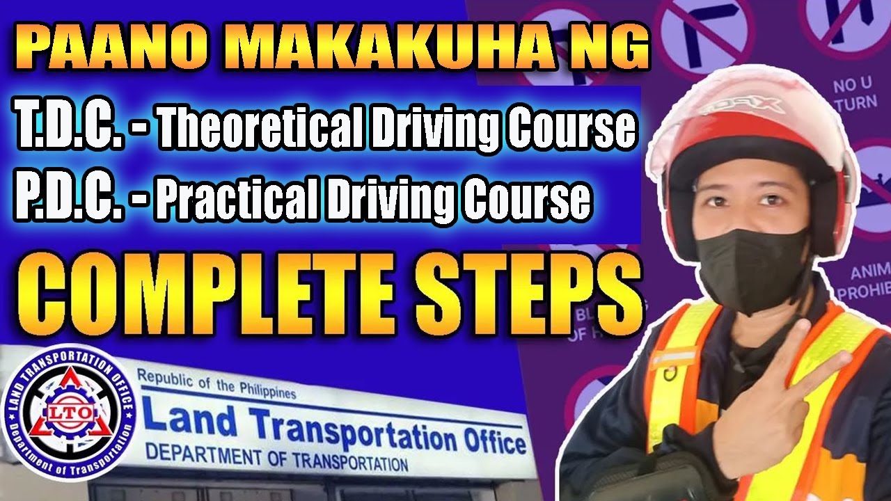 Paano kumuha ng TDC at PDC | theoretical at Practical Driving Course | Step by Step procedure