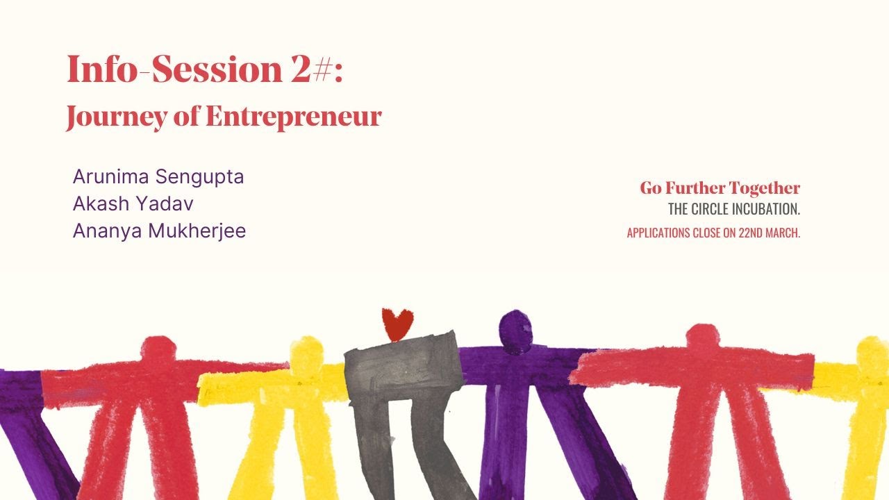 The Circle Incubation Info Session #2 : Journey of an Entrepreneur