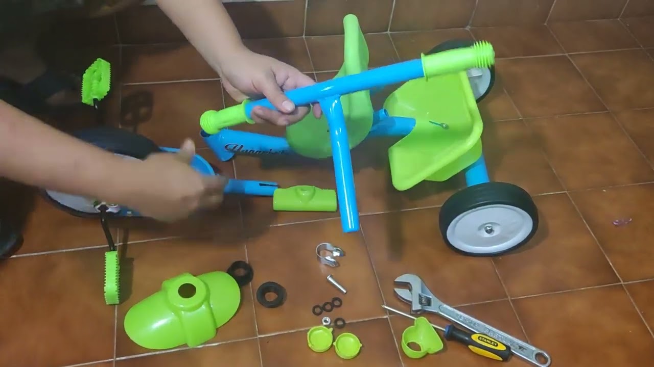armado de triciclo happy baby