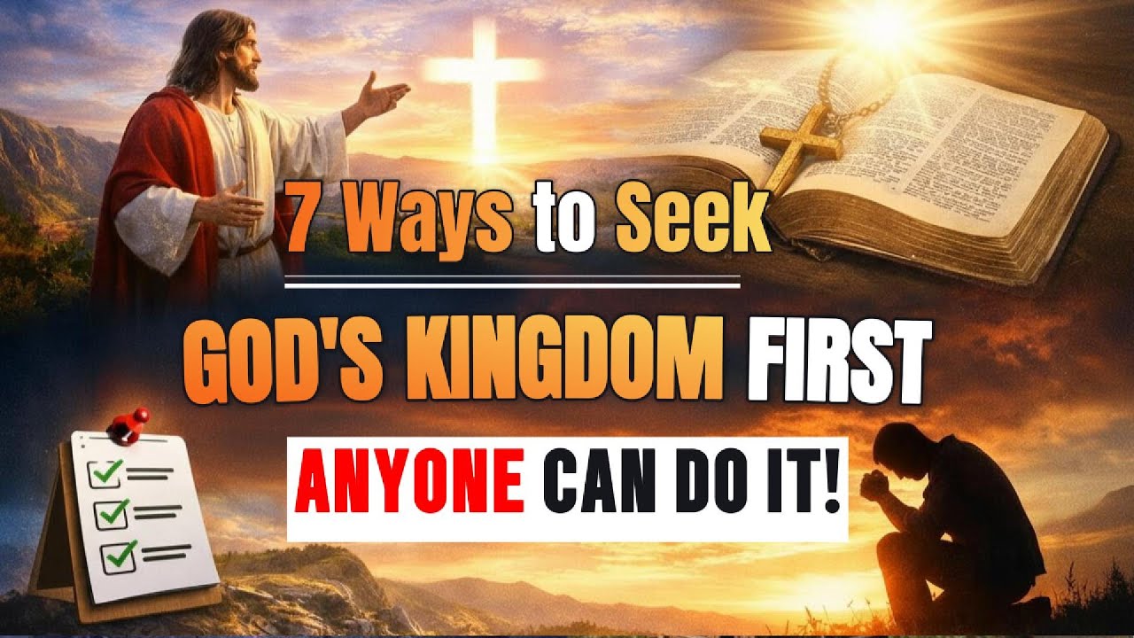 7 Ways to Seek God's Kingdom First – Anyone Can Do It!