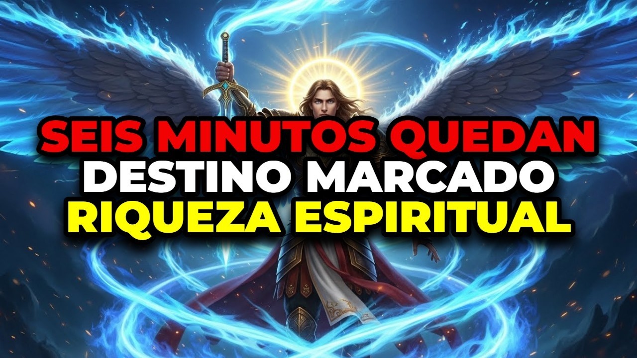 🔴 ÚLTIMO AVISO DIVINO: EL ARCÁNGEL MIGUEL TE ENTREGA TU DON SAGRADO EN SOLO SEIS MINUTOS