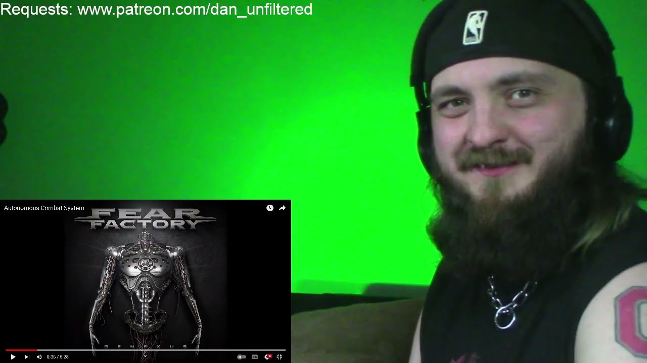 Fear Factory - Autonomous Combat System REACTION!!