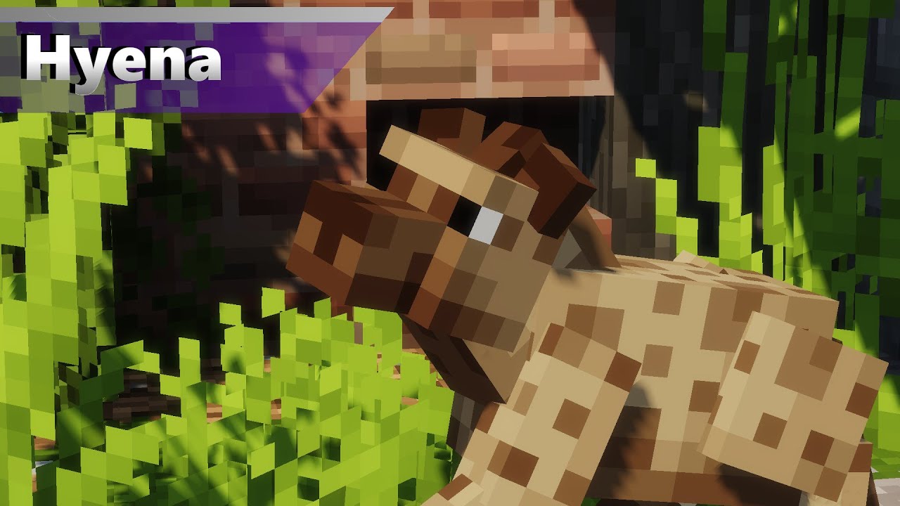 Гиена | Зоопарк Алекса Моба (Minecraft 1.16.5 Zoo)