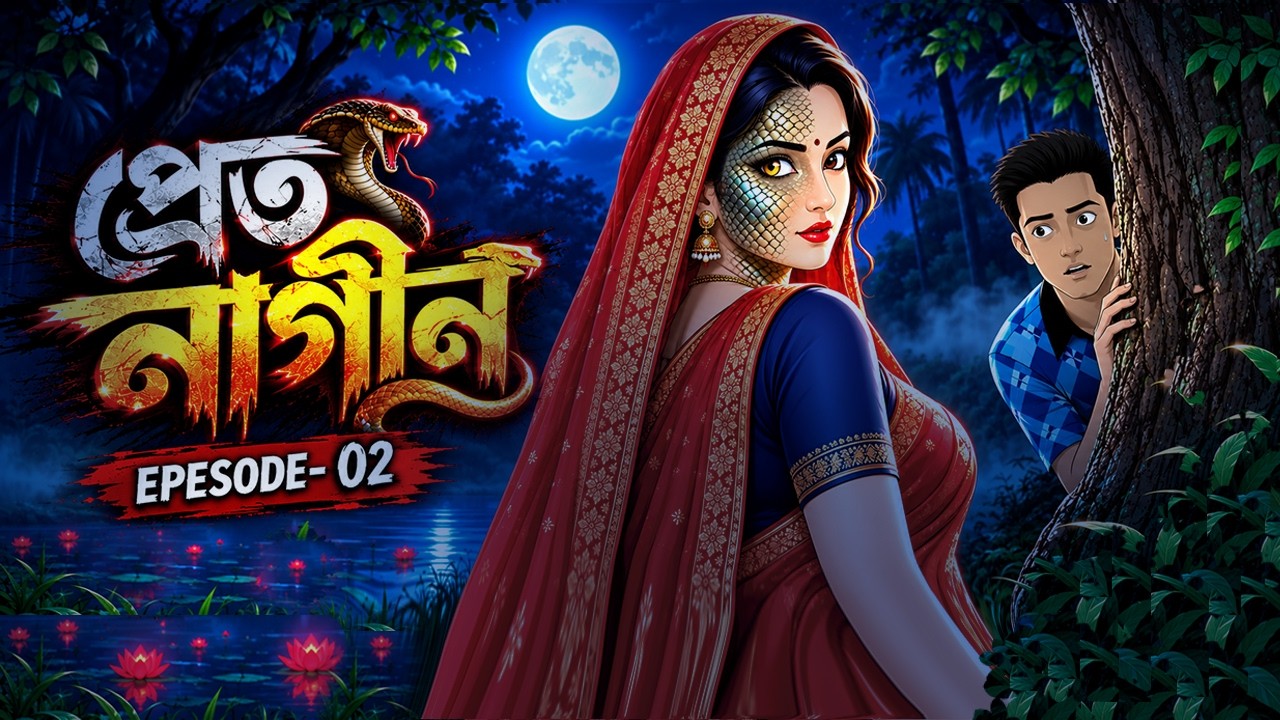 Pret Naggin 2 Horror Story | Bangla Horror Stories | Kolpona Bangla | Animated Stories