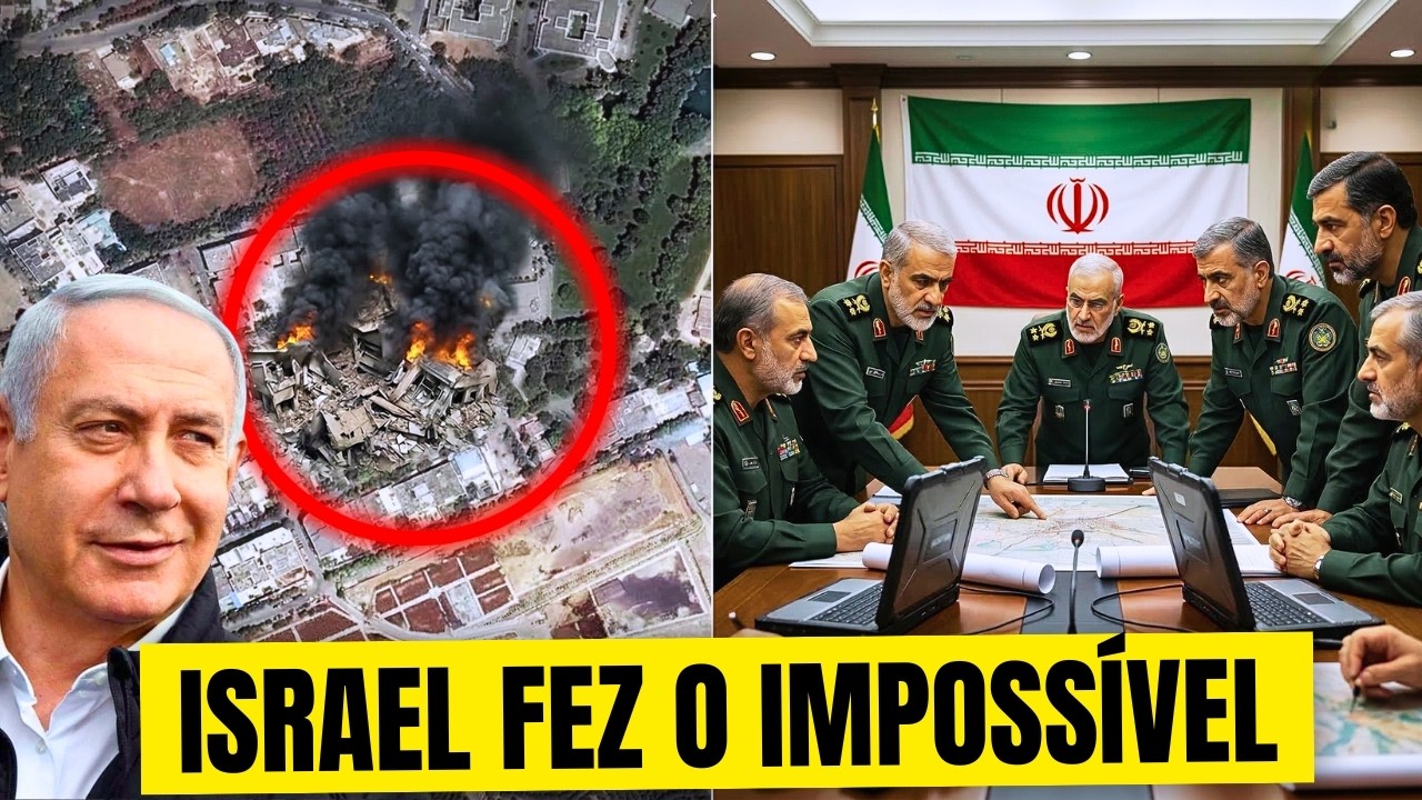 Como Israel Eliminou 40 Líderes Iranianos de Uma Só Vez