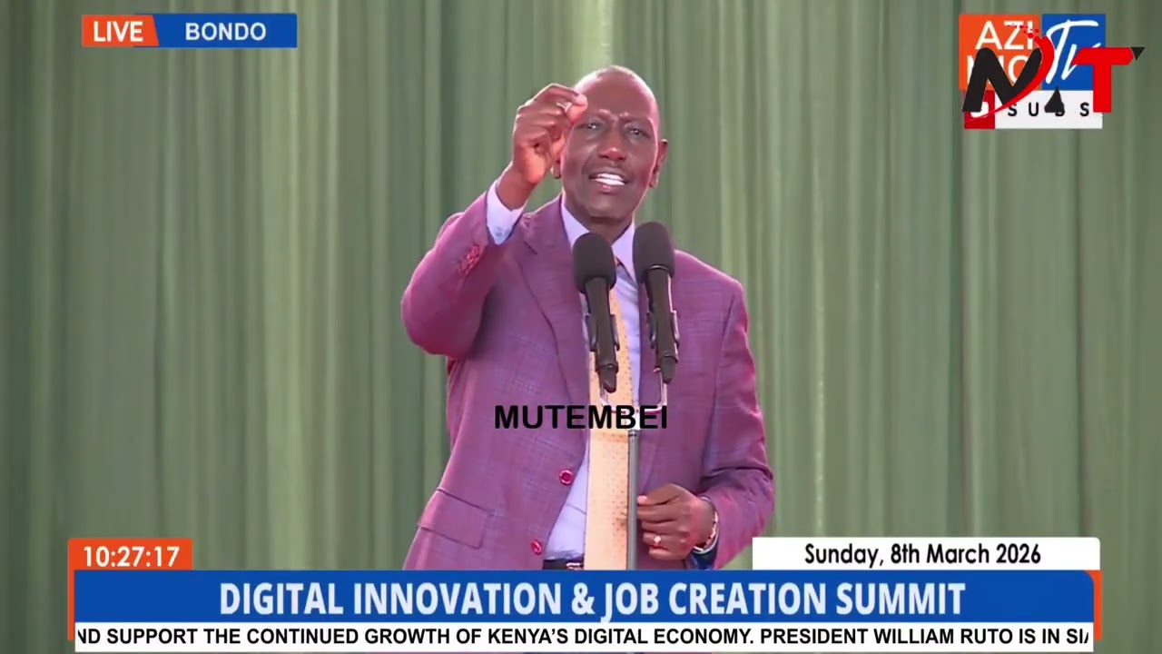 DO NOT EXPECT ANYTHING LESS LISTEN TO WHAT PRES RUTO TOLD BONDO YOUTHs