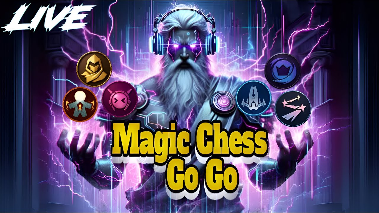 PUSH RANK MAGIC CHESS GO GO !!  - OVERLAY DONASI AKTIF #magicchessgogo
