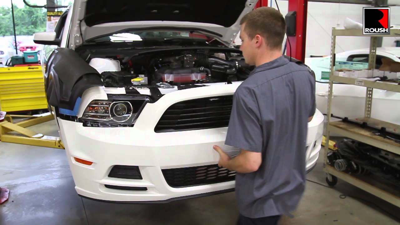 2013 ROUSH Performance Upper Mustang Grille Installation Guide