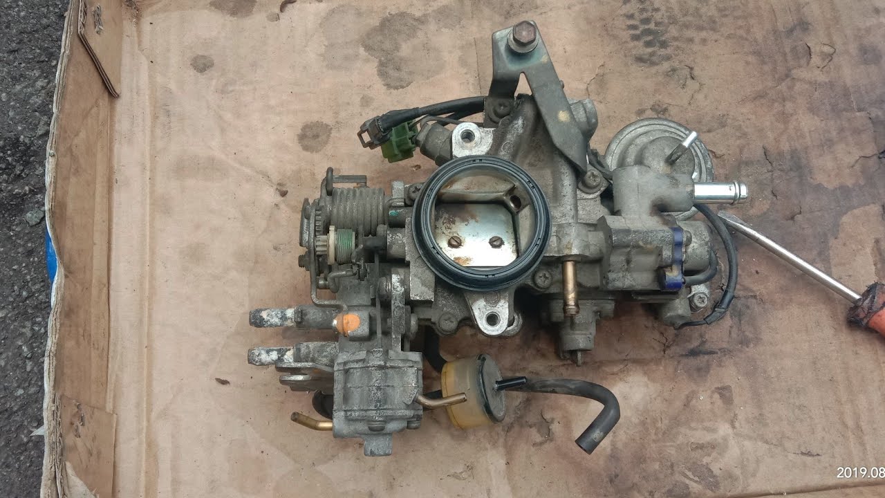 Servis curburetor dan menukar contact poin serta spark plug