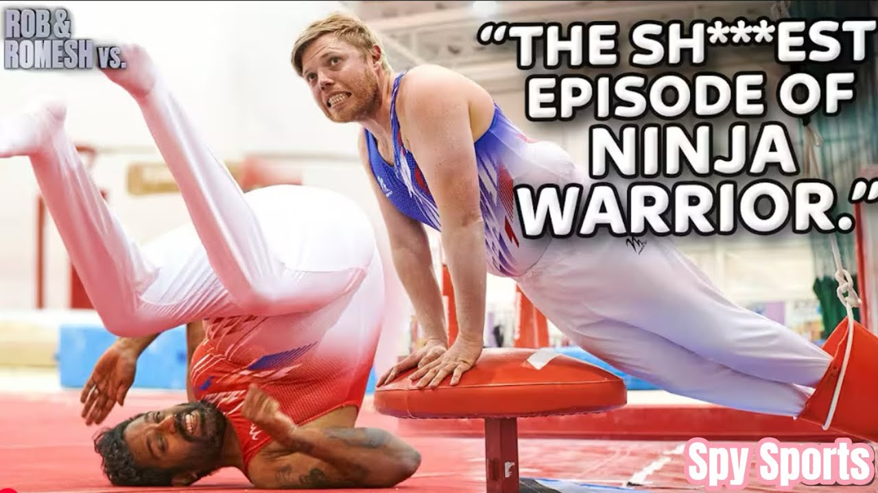 Rob & Romesh&rsquo;s TRAGIC Attempts at Gymnastics Have Olympian In STITCHES 😂 | Rob & Romesh vs Team GB