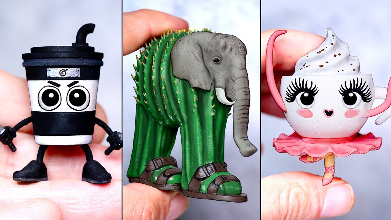 Making LIRILI LARILA  And Italian Brainrot Action Figure Sculptures Timelapse