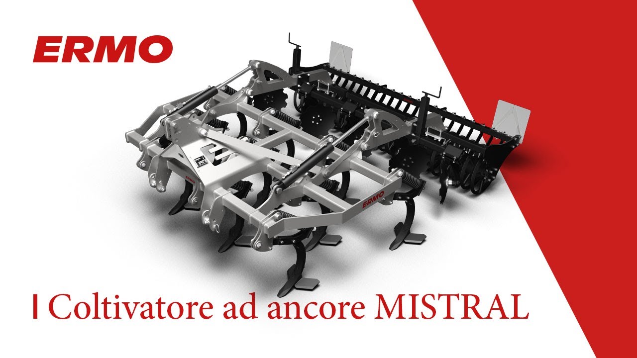 Coltivatore ad ancore per la minima lavorazione ERMO MISTRAL | ERMO aratri e macchine agricole