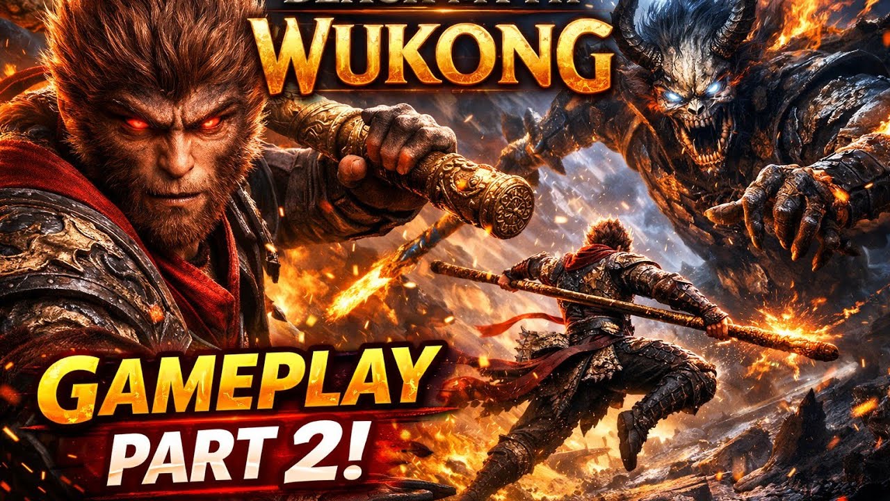 Painful Boss Fight! Can I Survive? 😵 Black Myth: Wukong Part 2 🔴 LIVE 🔴 |WrapedReality