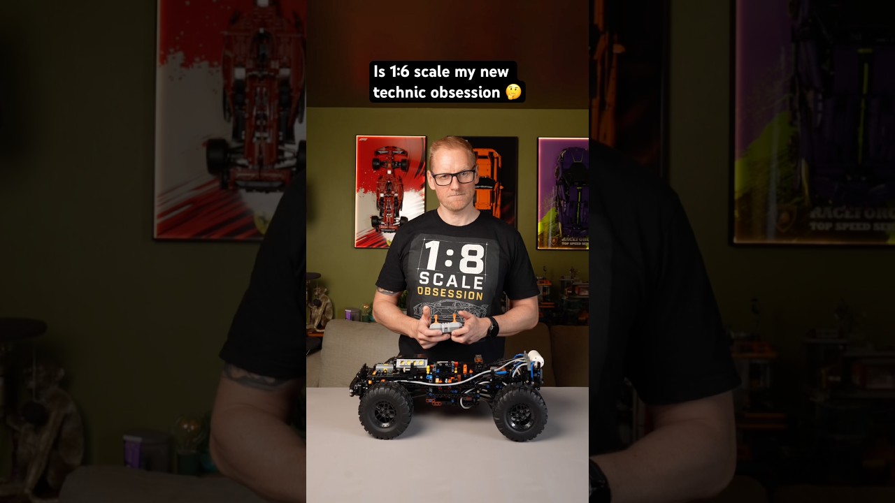 Sorry 1:8 LEGO Technic fans&hellip; 1:6 scale might have stolen my heart. ❤️🔥😉