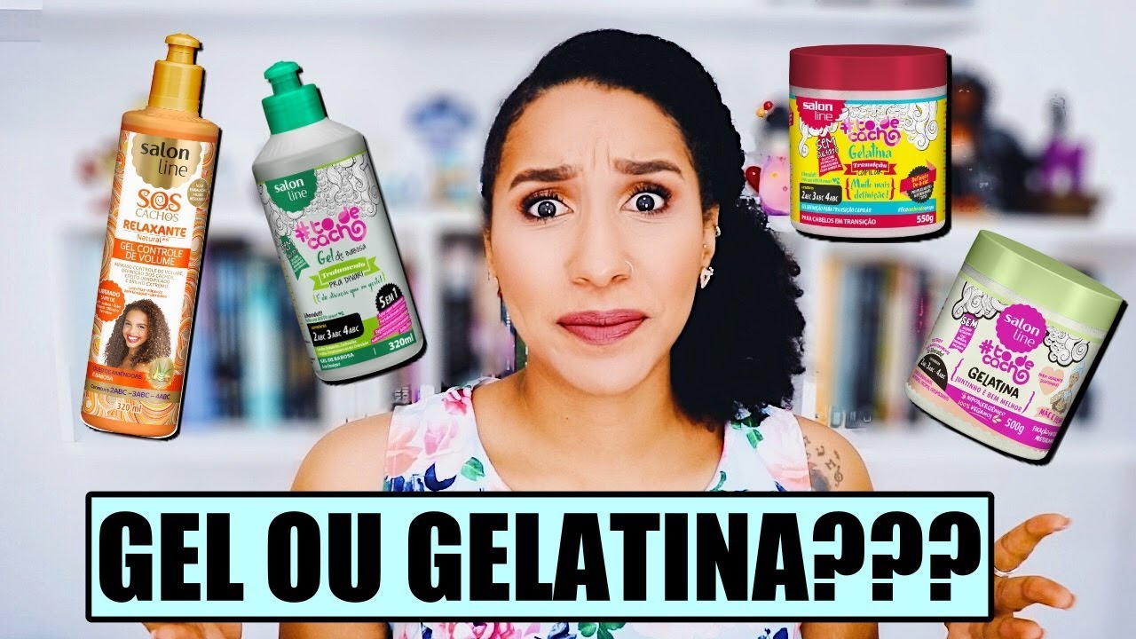 GEL VS GELATINA CAPILAR - Qual o melhor para seu cabelo?