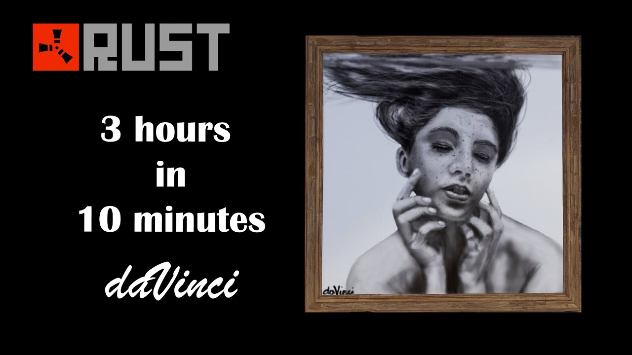 Rust Art - Speed Painting - Falling Under