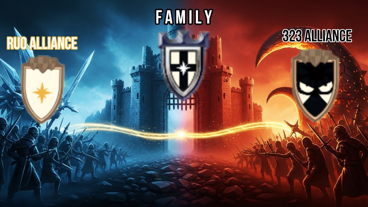 F A M I L Y vs RUO Alliance / 323 Alliance (SATURDAY GOLD CASTLE) | Albion Online