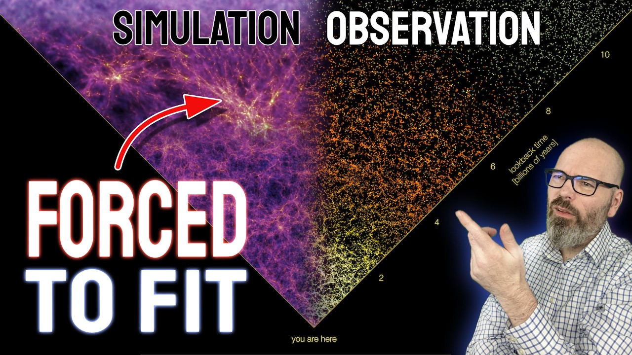 How &Lambda;CDM Fakes the Cosmic Web