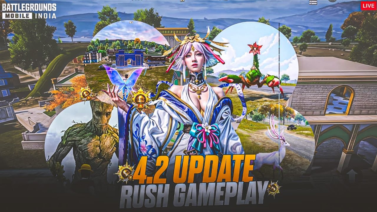 LETS PLAY BGMI 4.2 UBDATE