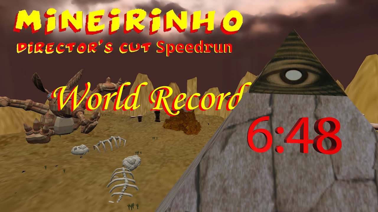 Mineirinho Director's Cut Speedrun World Record [6:48]