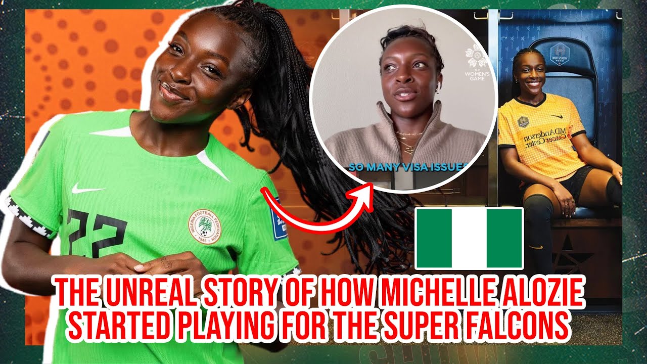 How Michelle Alozie started playing for the Super Falcons