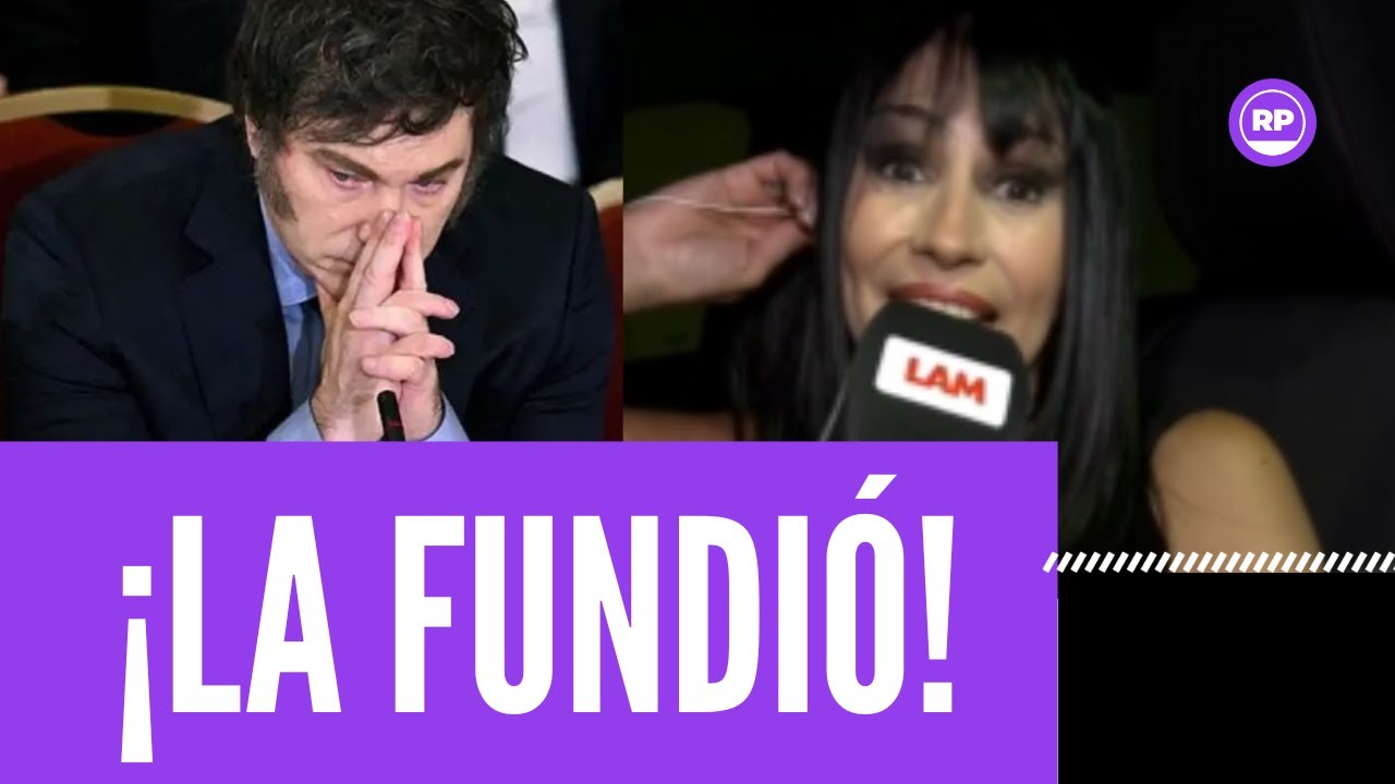 Milei fundió a Marixa Balli y ella salió furiosa a llenarle la jeta de dedos