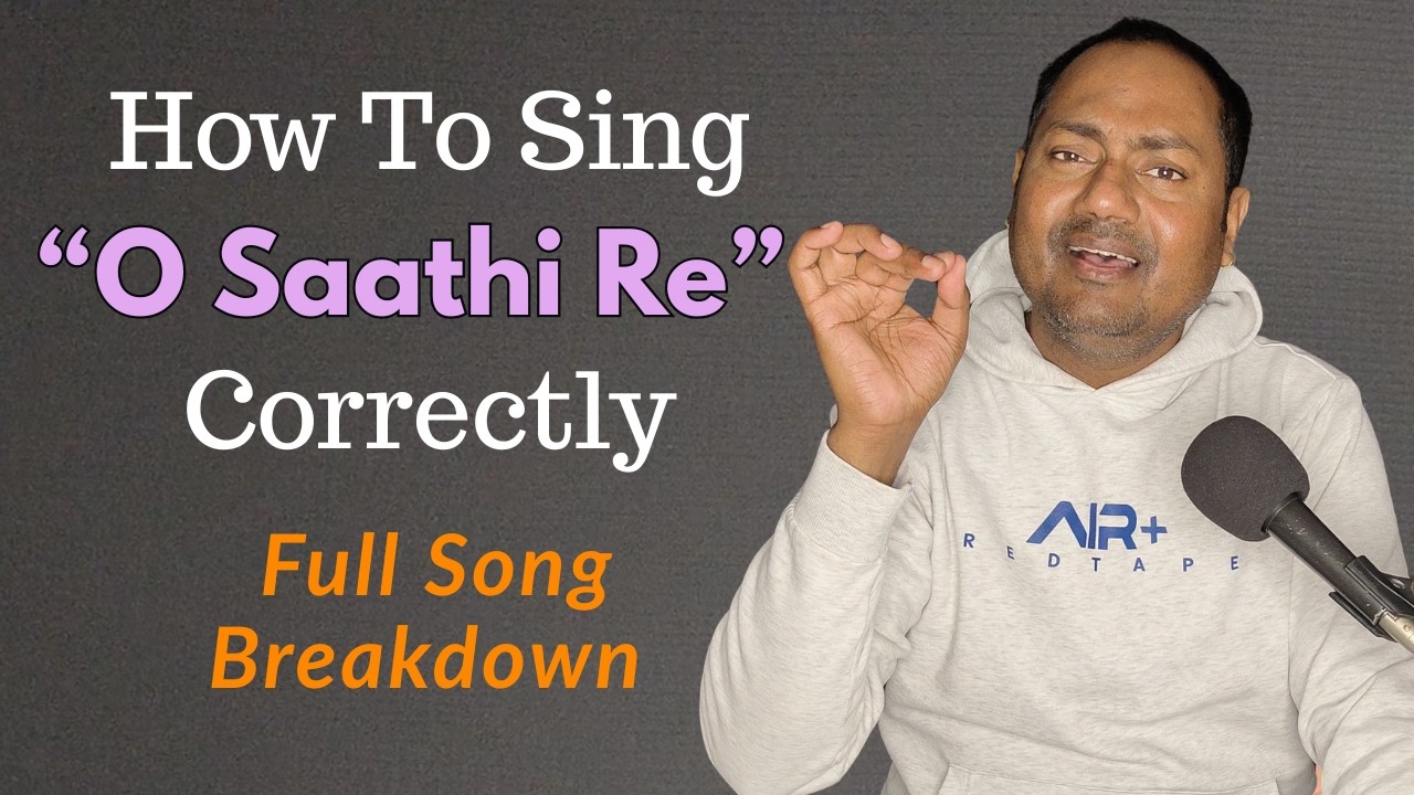 Learn how to sing “O Saathi Re” the right way I Full song breakdown #bollywoodsong  #mayoorchaudhary