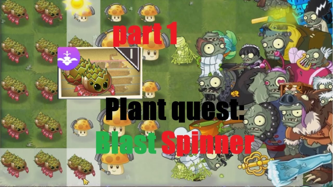 PLANT QUEST: Blast spinner part 1- torture for gargs,chicken on treadmill is back!