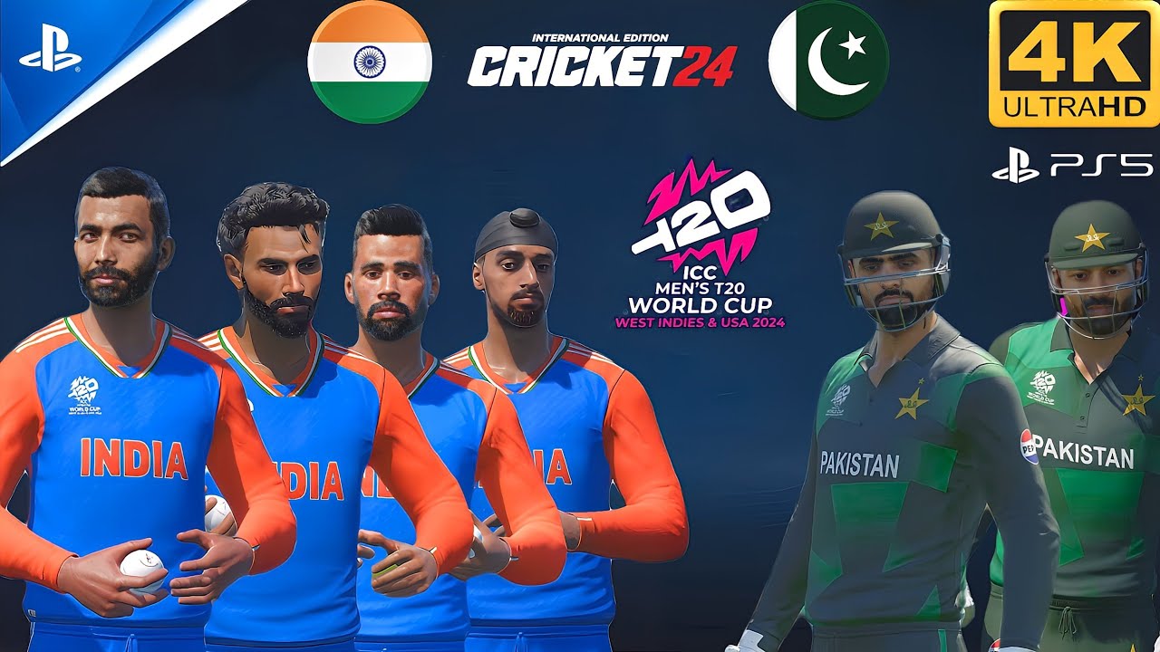 Cricket 24 : ICC Men's T20 World Cup 2024 || India vs Pakistan || Ar Games League