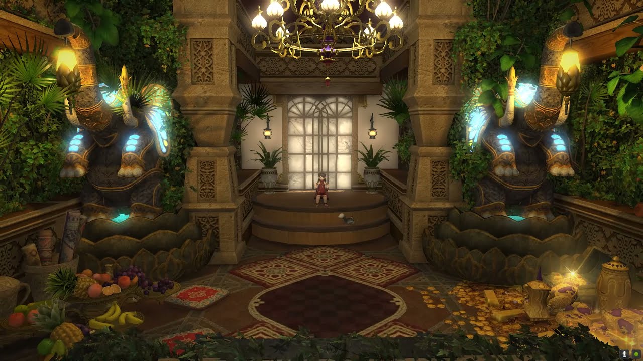 FFXIV Housing Apartment Ancient Egyptian Theme