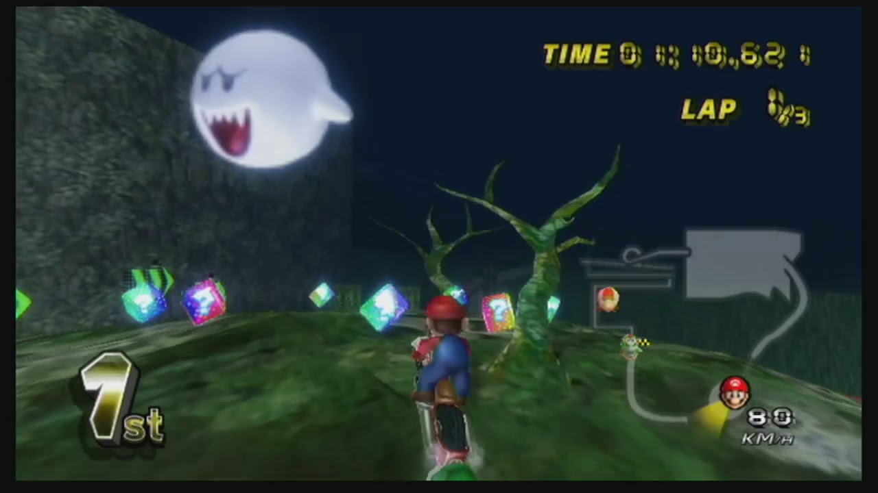 [MKWii] Ibuki Luigi's Mansion [Blast From The Past]