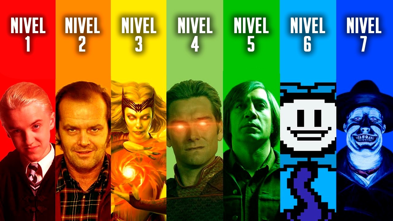 Los 7 Niveles de los Villanos Explicados