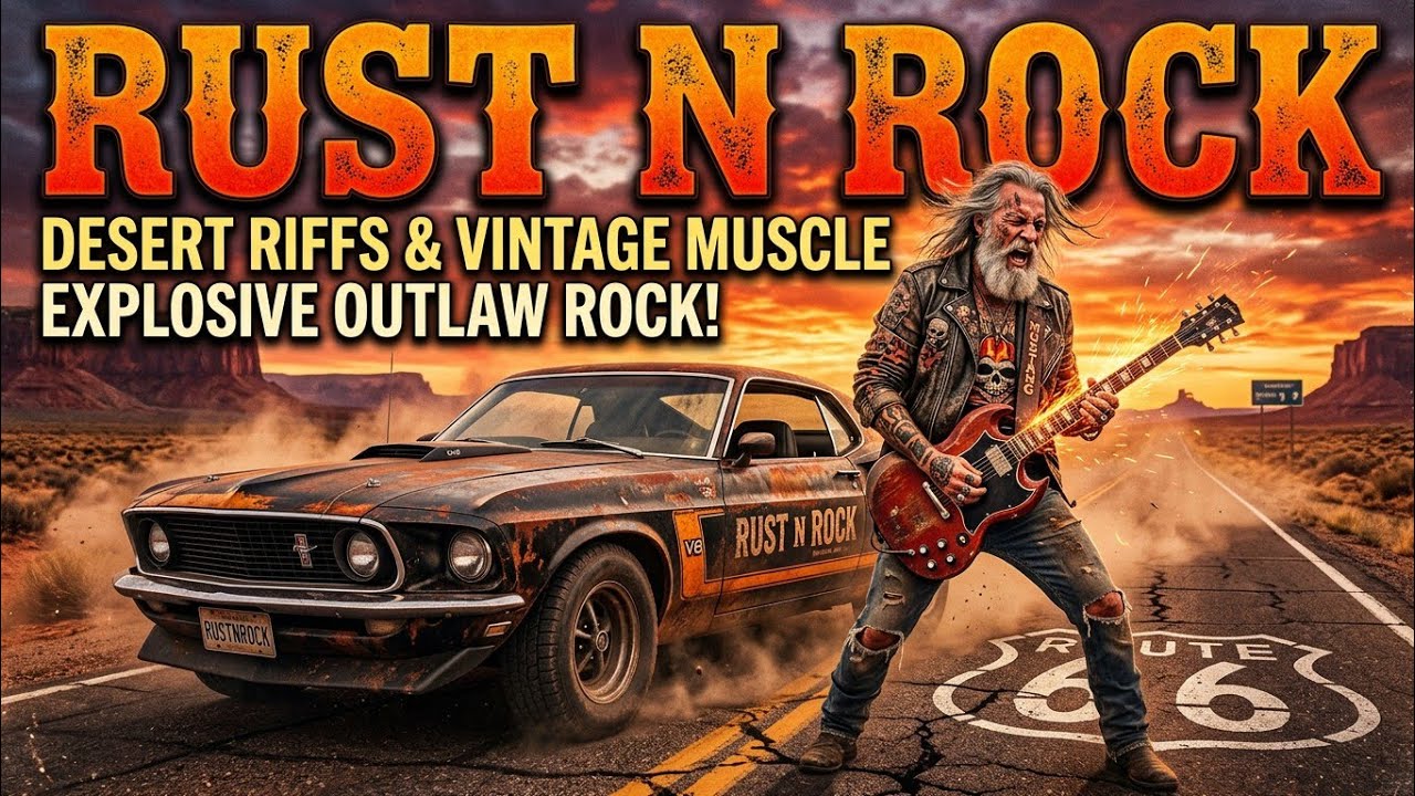RUST N ROCK MUSIC – Outlaw Highway Stories | Rock for Long Drives.