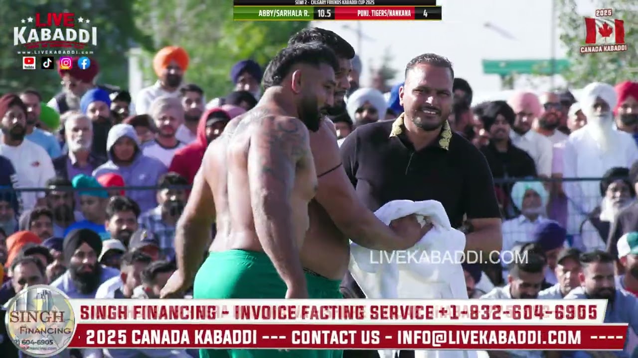 Semi 2 - Calgary kabaddi cup 2025 - Canada Kabaddi